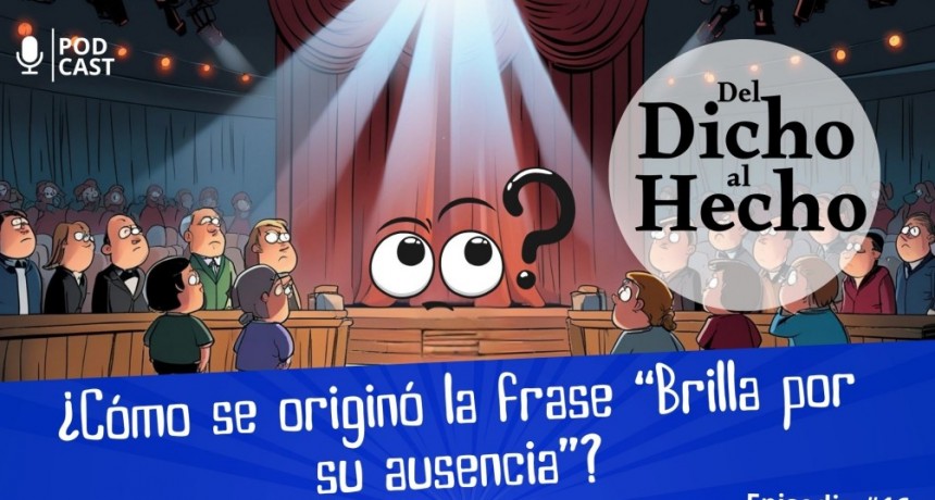 DEL DICHO AL HECHO: "BRILLA POR SU AUSENCIA"