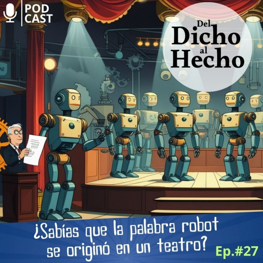 DEL DICHO AL HECHO &iquest; SABIAS QUE LA PALABRA "ROBOT" SE ORIGIN&Oacute; EN EL TEATRO?