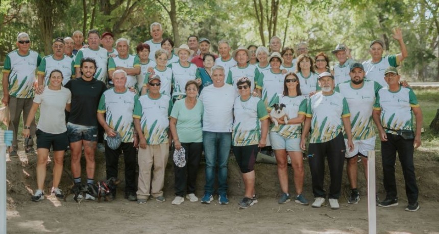 El Camping de Tupungato vuelve a ser sede del Torneo Provincial de Tejo de Adultos Mayores