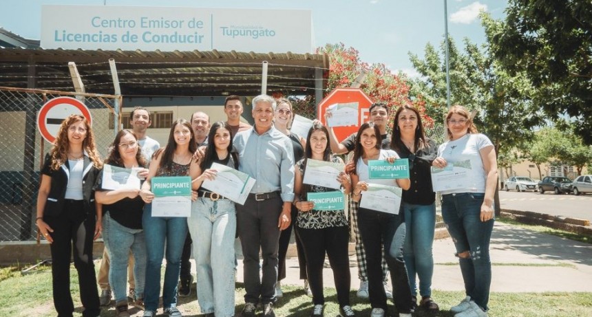 "Mi primera licencia": formaci&oacute;n gratuita para obtener el permiso de conducir en Tupungato