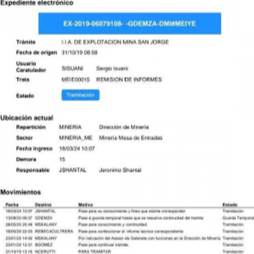 EL GOBIERNO DE MENDOZA APROVECHO EL MOMENTO Y REFLOT&Oacute; EL PROYECTO SAN JORGE.