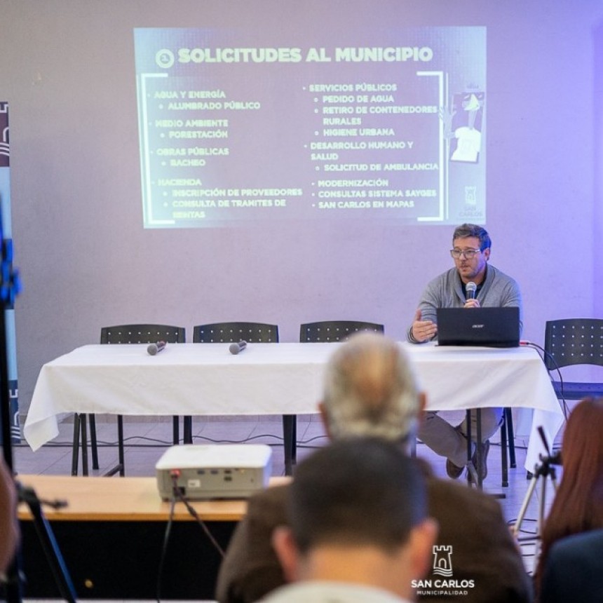 SAN CARLOS SUMA TECNOLOG&Iacute;A PARA BENEFICIO DE LA COMUNIDAD