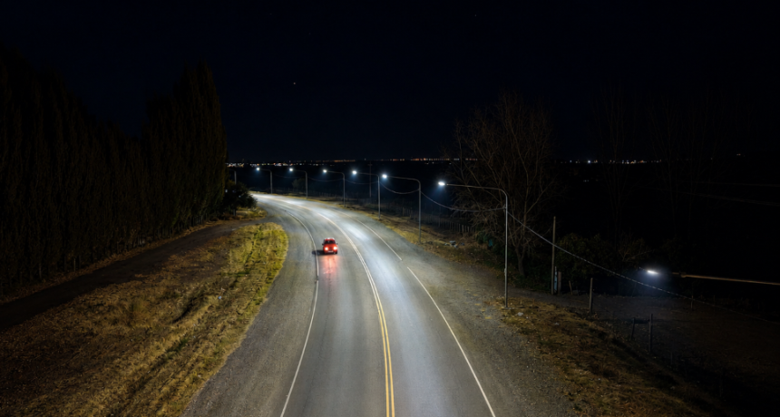 La Municipalidad de Tupungato transforma rutas y calles con nueva luminaria LED