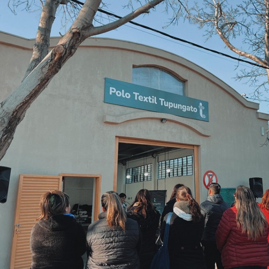 IDEAS CONVERTIDAS EN HECHOS Y REALIDADES: QUED&Oacute; INAUGURADO EL POLO TEXTIL TUPUNGATO