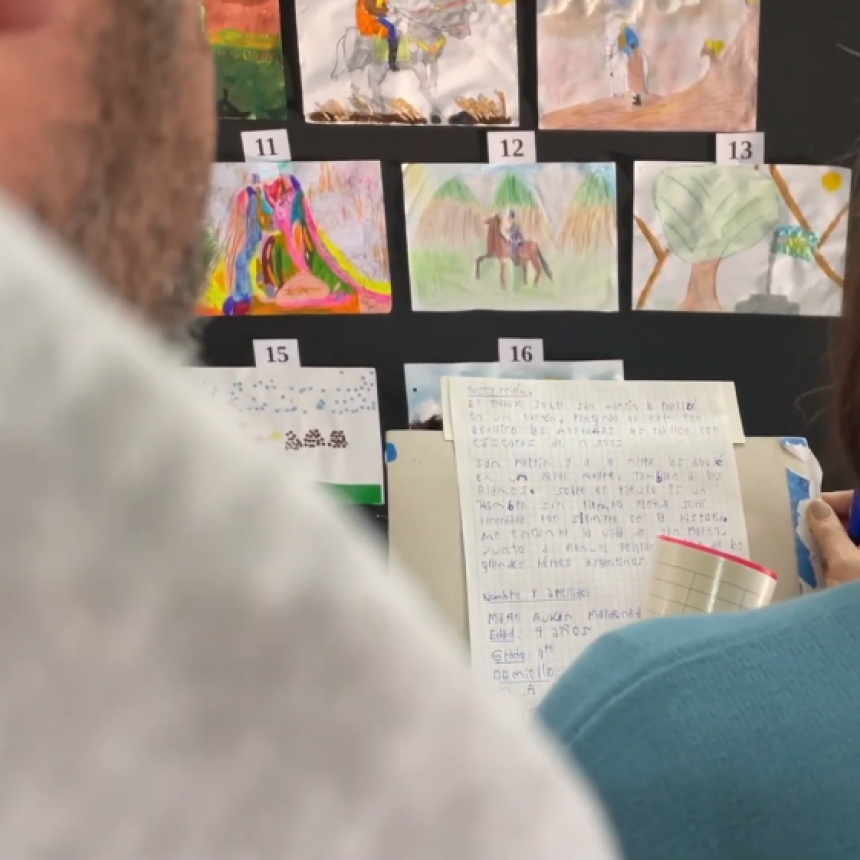 INSCRIPCIONES ABIERTAS PARA PARTICIPAR EN EL CONCURSO DE DIBUJO Y PINTURA "EL PASO DE SAN MART&Iacute;N POR TUPUNGATO".