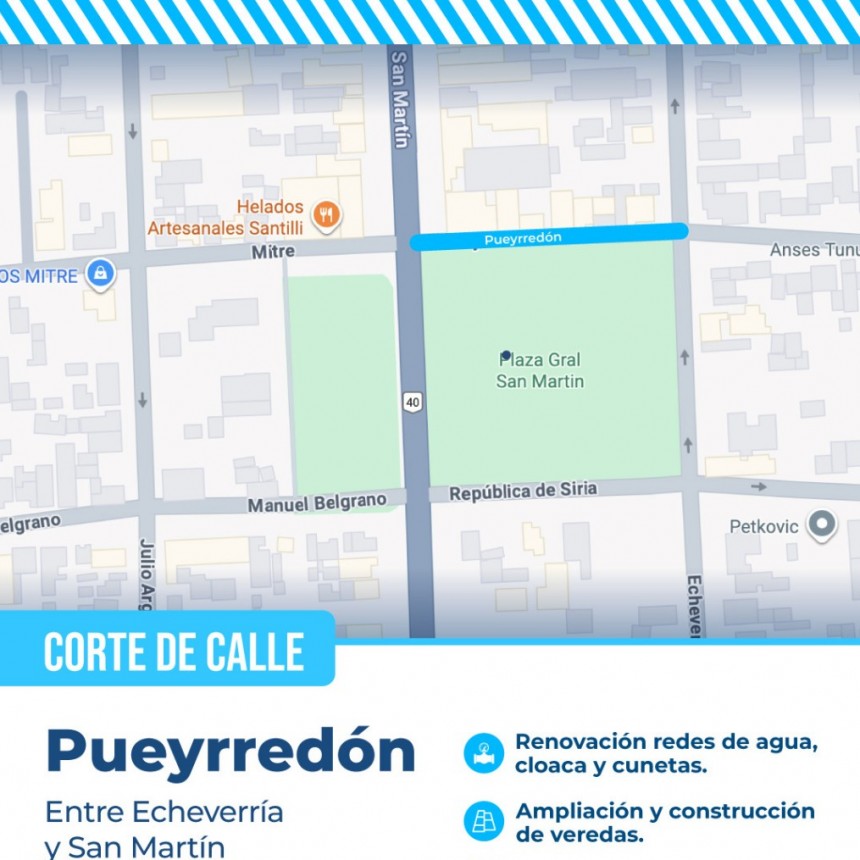 TUNUY&Aacute;N: Aviso corte de importante calle