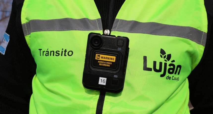 Luj&aacute;n de Cuyo incorpora body cams y c&aacute;maras en m&oacute;viles para fortalecer la transparencia y la seguridad
