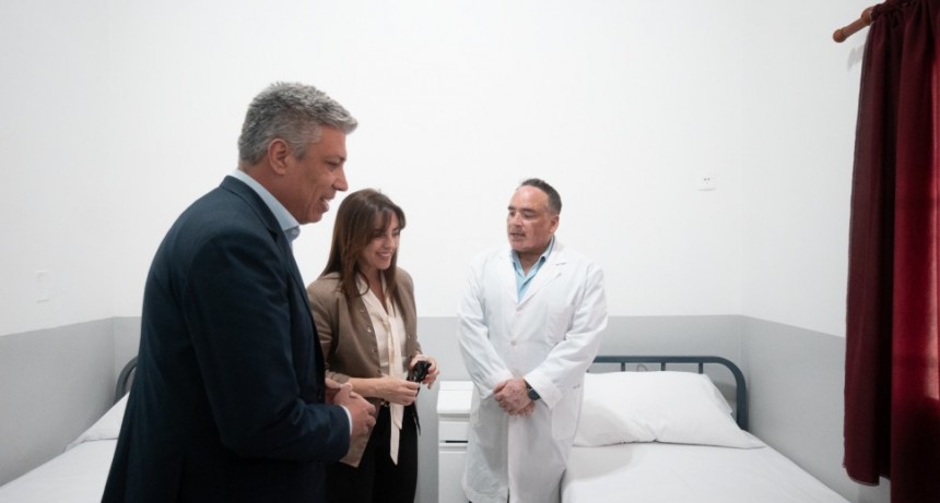 El Intendente Aguilera y la Subsecretaria de Gesti&oacute;n de Salud del Gobierno de Mendoza inauguraron el Servicio de Internaci&oacute;n Diferencial de Salud Mental en el Hospital Grl. Las Heras