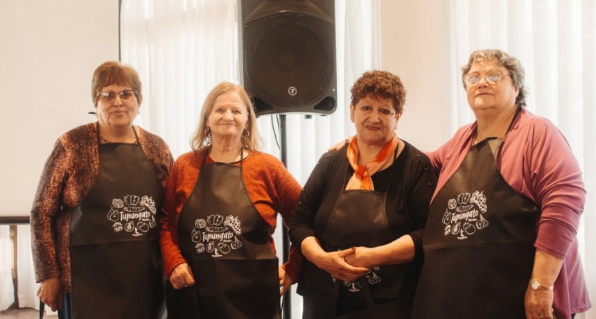 La Receta de Mi Abuela: Rosario Giamportone con un exquisito bud&iacute;n de pan fue la ganadora de la instancia departamental  en Tupungato