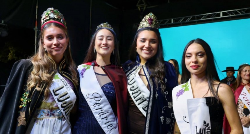 Luj&aacute;n de Cuyo coron&oacute; dos nuevas Reinas Distritales