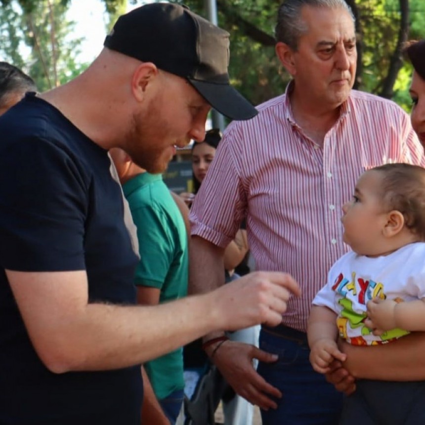 Allasino inaugur&oacute; la Plaza Nocetti de Ugarteche
