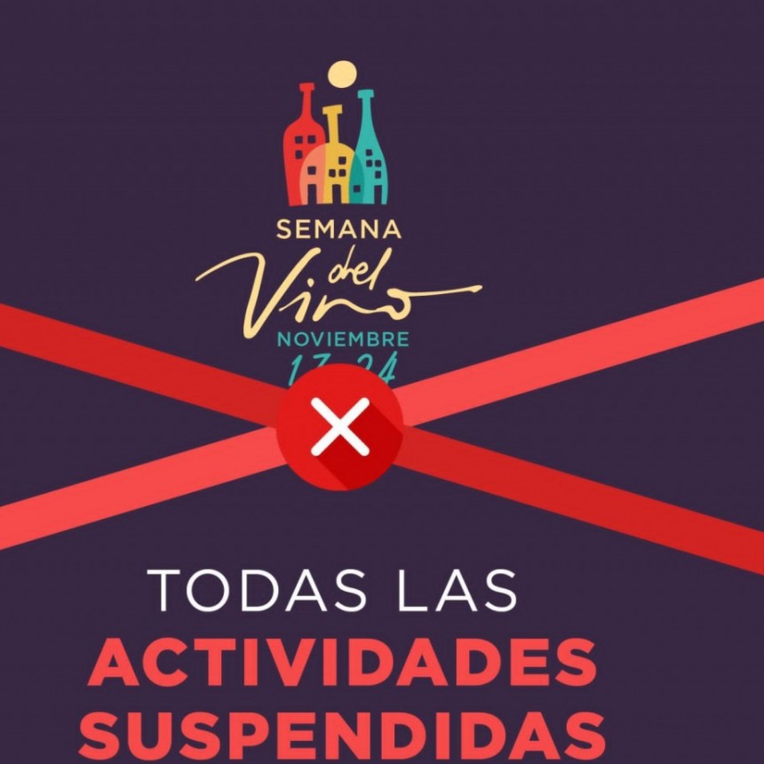 SAN CARLOS: SUSPENSI&Oacute;N DE ACTIVIDADES Y EVENTOS.