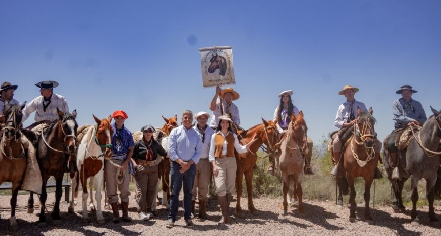 Tupungato comenz&oacute; los festejos de su Aniversario con la 12&deg; edici&oacute;n de la tradicional Cabalgata al Cristo Rey