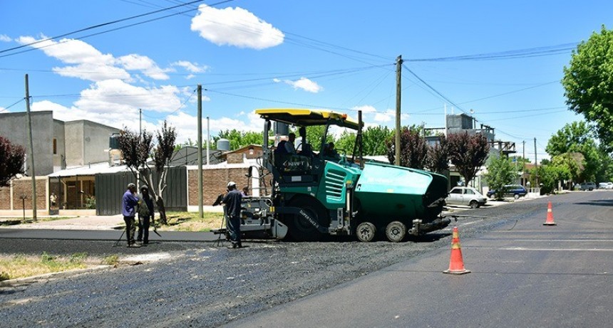 El Plan de Asfalto en TUNUY&Aacute;N ya suma m&aacute;s de 70 cuadras