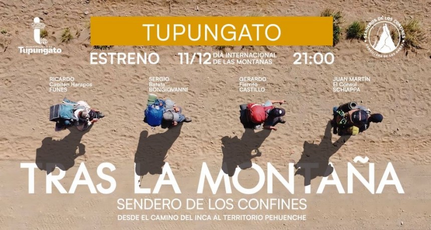 Tupungato celebra el D&iacute;a Internacional de la Monta&ntilde;a con la proyecci&oacute;n gratuita de un film mendocino en el cine local