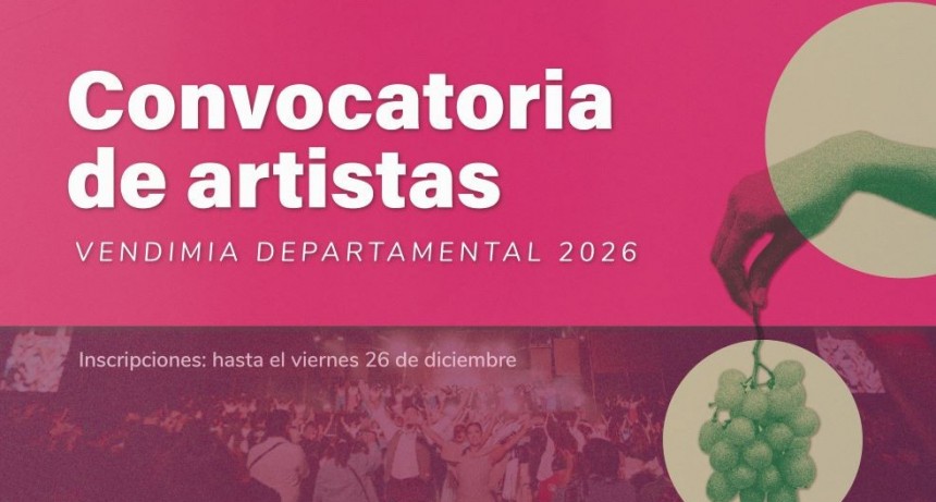 Casting de Artistas para la Vendimia de Tupungato 2026