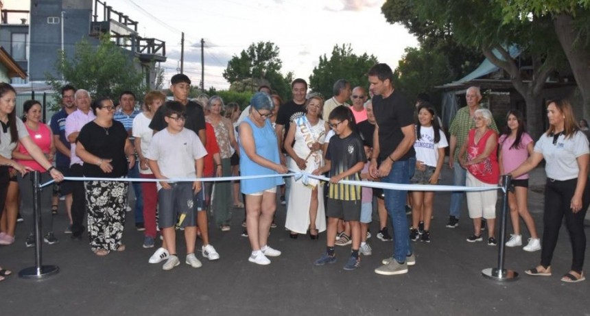 El Plan de Asfalto 2025 sum&oacute; una nueva obra en el Barrio Villa Juanita de TUNUY&Aacute;N