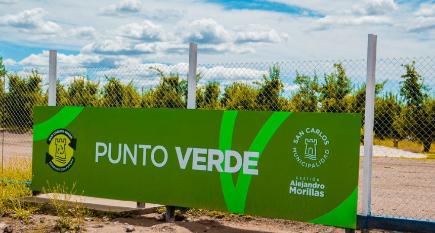 SAN CARLOS INAUGURA EL PUNTO VERDE DE RECOLECCI&Oacute;N Y CLASIFICACI&Oacute;N DE RESIDUOS